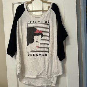 Torrid size 4 (26) Disney Sleeping Beauty Beautiful Dreamer shirt